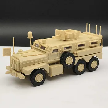 

1/72 Display Gift DIY Toy Home 4D Plastic US Army Cougar Assembly Mrap Model Kit Modern Military Kids 6x6