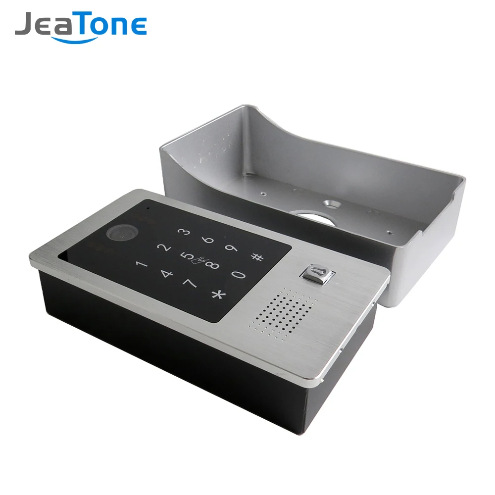 TuyaSmart APP IP WIFI Video Doophone Intercom POE System 7''Touch Screen monitor with doorbell support Password/RFIC Card 125MHZ