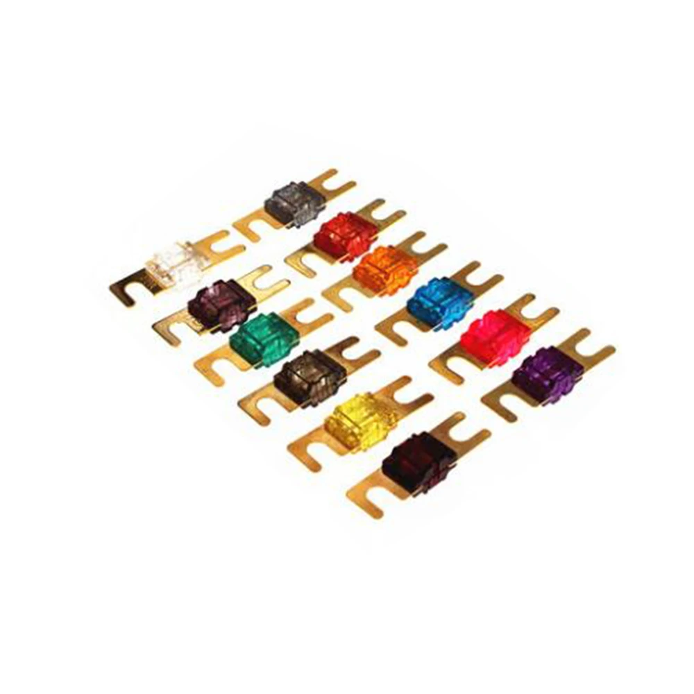 ANS Small Fork Bolt Car Fuse DC forklift Modified Fuse Holder 20A 30A 40A 50A 60A 80A 100A 150A 200A Car Truck Bus Insurance fuse holder car fuses kit fuse box holder