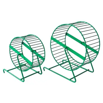 

Metal Hamster Wheel Toys Sports Jogging Wheel Small Pet Squirrel Chinchillas Little Mouse Non-slip Silent Running Exercise Toy