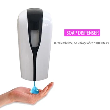 

1000ML Wall-Mounted Alcohol Mist Soap Dispenser Hand Hygiene Automatic Sensor Induction Touchless Hand Disinfection Machine