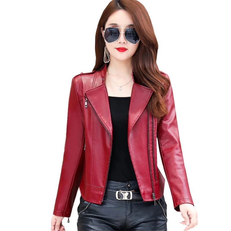 short biker jacket womens