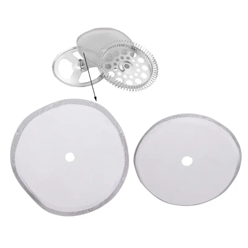 

Middle Size Portable Removable Coffee Pot Filter Net Precise Mesh Refillable Making Tools 10166