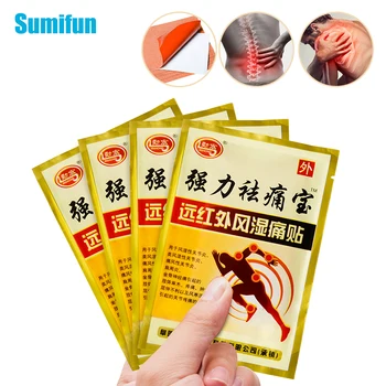 

Sumifun 8pcs/1bag Arthritis Joint Pain Patch Neck Back Muscle Sprain Orthopedic Medical Plasters Painkiller Herbal Sticker C1716