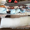 60x180cm Long Dakimakura Hugging Body Pillow Inner Insert Anime Body Pillow Core White Pillow Interior Cushion Enough Filling 6