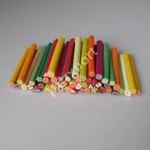 Маникюрные принадлежности, полимерная глина, фруктовые полоски, высокое качество, полимерная глина, стержень, ломтик, сделай сам, гвоздь, ювелирное изделие