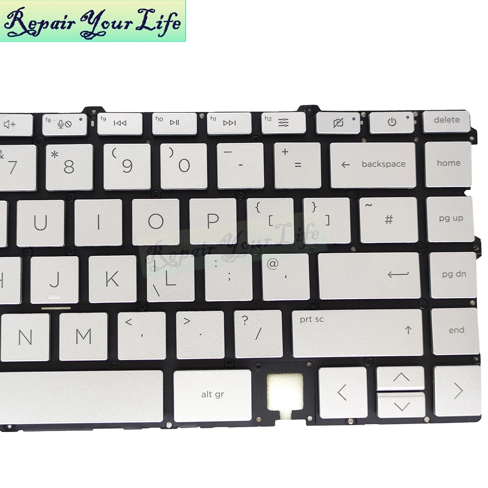Eua Reino Unido Teclado Backlit Latino Japonês para hp Envy X360 13z-ay 13ba 13t-ba 13-bd Tpn-c147 C145 la Espanha Teclado Backlight 13ay - Imagem 2