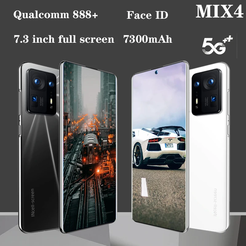 Смартфон глобальная версия MIX 4 Qualcomm 888 + 7 3 дюйма Android OS 12 дюймов 7300 мАч 16 ГБ 1 ТБ |