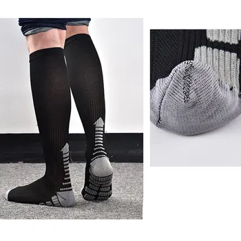 

Men'S Acrylic Nylon Stocking Anti-Collision And Anti-Friction High Elastic Men'S Over The Knee High Quality Stocking New Arrival