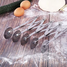 5 колес лапша из нержавеющей стали тесто резак разделитель нож для пасты гибкий валик лезвие пицца выпечка кухонное устройство для очистки овощей и фруктов