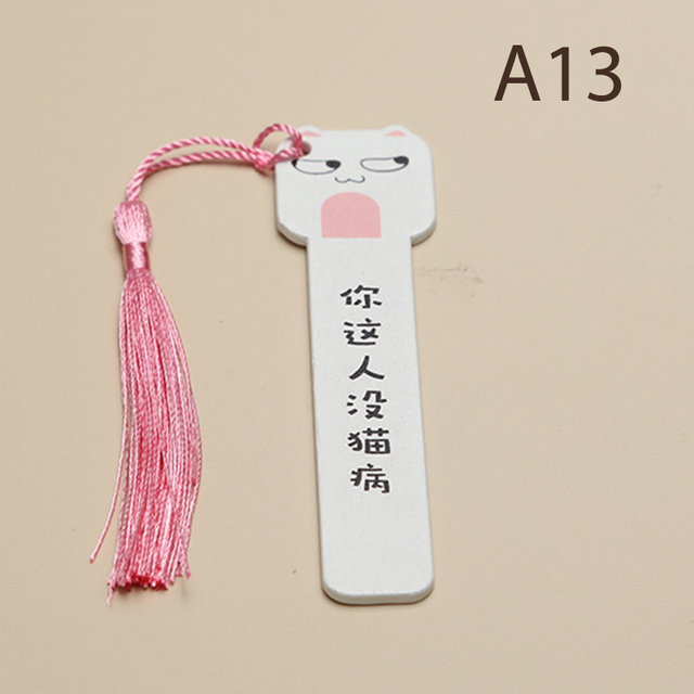 Chinese Style Retro Bookmarks Wood Exquisitely Carved Bookmarks Stationery Supplies