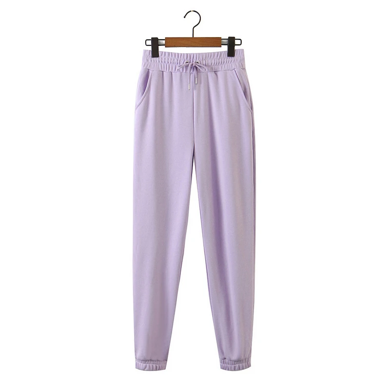Wixra Womens Workout Sport Joggers Pants Elastic Waist Drawstring Running Sweatpants with Pockets New Fashion Clothes