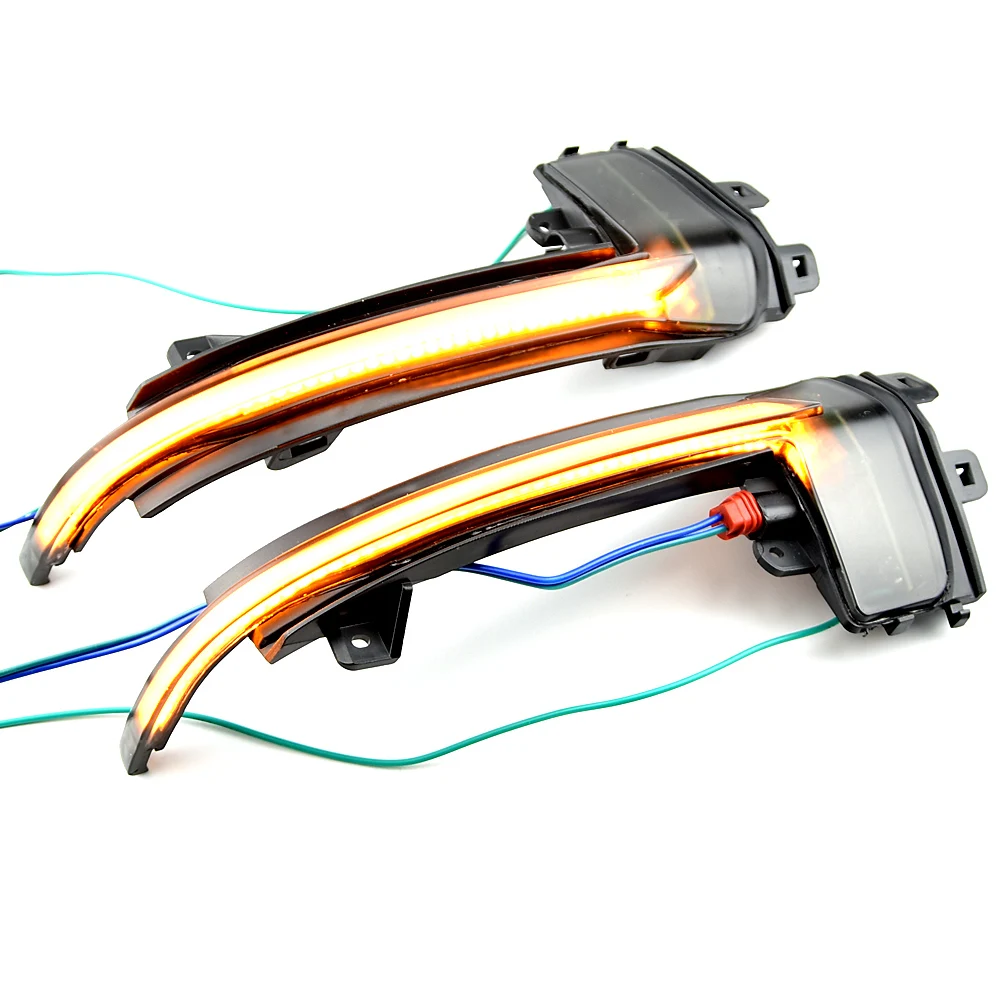 For Audi A4 A5 S5 B8.5 B8 RS5 RS4 S6 S4 Dynamic Indicator Blinker Startup Breath Light 2 pcs Side Wing Superb Mirror Indicator