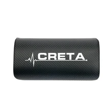 1 шт., автомобильные подушки для шеи, обе стороны, искусственная кожа, один подголовник для hyundai Creta ix25, аксессуары для автомобиля-Стайлинг