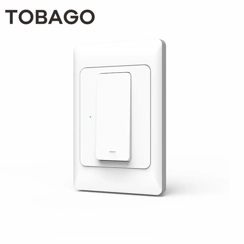 TOBAGO однопозиционный смарт-коммутатор AU US для Amazon Echo Google Home, 100 В до 220 В, 2,4 МГц, таймер