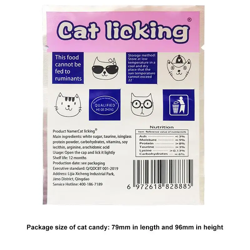 kitten toys 1Pc Healthy Fixed Cat Snacks Catnip Sugar Pet Candy Licking Nutrition Gel Energy Ball Toy Help Digestio For Cats Kittens Supply cute dog toys