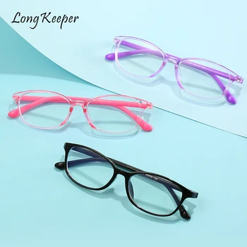 

UV400 Kids Anti Blue Light Glasses Silicone Boys Girls Computer Eyeglasses Blue Light Blocking Glass Optical Frame