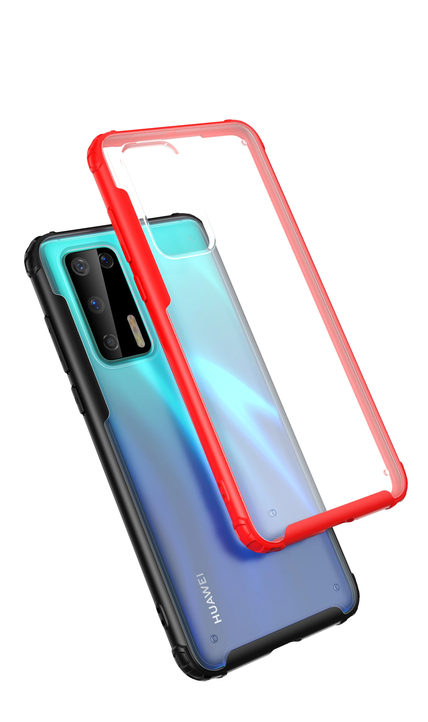 Новый чехол для Huawei P40 P40pro + противоударный защитный телефона Жесткий Чехол