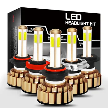 

2PCS Canbus decoder Auto Automobile Car LED COB Headlight Bulbs H11 H8 H9 9005 HB3 9006 HB4 H4 H7 6000K 60W 8000LM headlamp