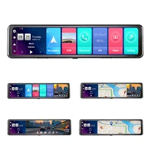 

12'' Car Rearview Mirror Auto Recorder 4G android 8.1 Rear View Mirror Dash Cam Mirror Dvr Super Night Vision 4G+32G Usb Type C