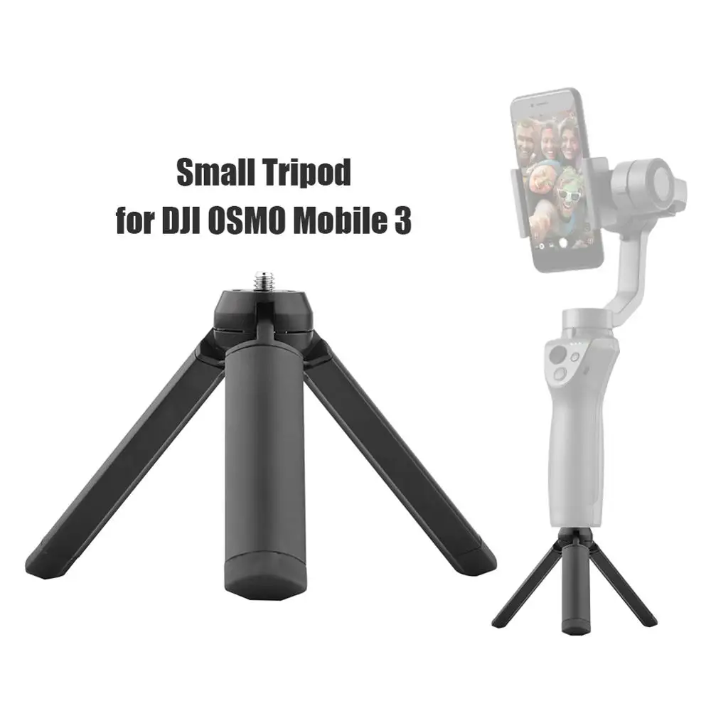 

Mini Portable Aluminum Foldable Desktop Tripod Holder Stand for DJI Osmo Mobile 3 Small Table Selfie Sticks Holder Tripod Stands