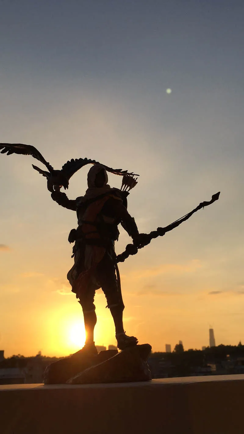 28 см 11 дюймов The Legendary Creed Origins Bayek фигурка Коллекционная модель игрушки куклы подарки на Рождество