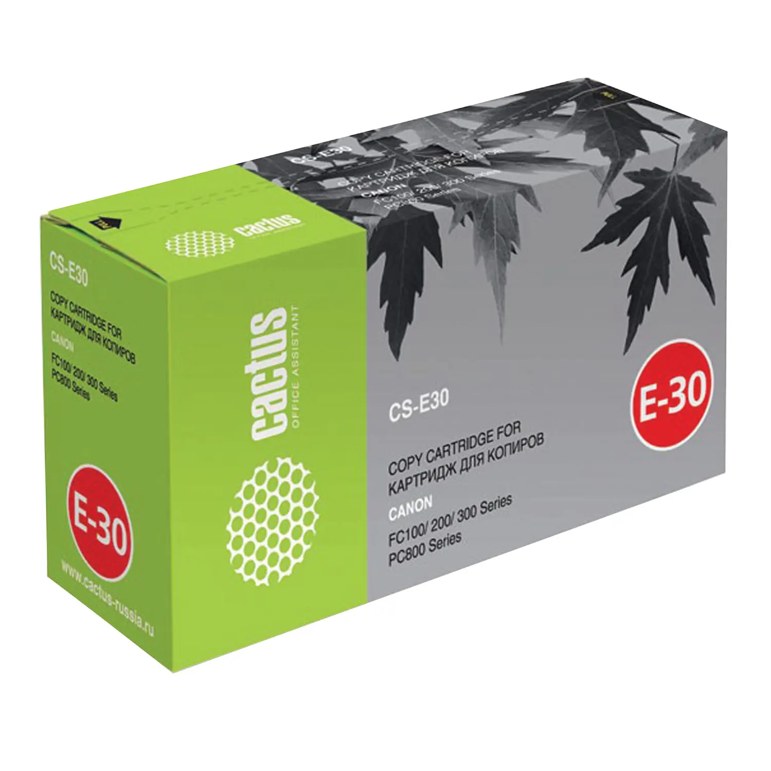 Картридж лазерный CACTUS (CS-E30) для CANON FC-206/210/230/336/PC860 ресурс 4000 стр. CS-E30S | Компьютеры и