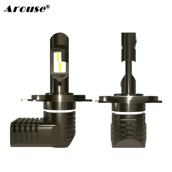 

AROUSE 50W 8000LM CSP 9006 LED Headlight 6000K H4 H7 H11 9005 HB3 HB4 Hi-Lo Beam Car LED Headlight Bulb DC12v Car Fog Light