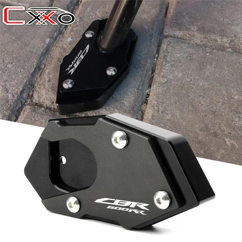Motorcycle CNC Aluminum Side Stand Enlarge Kickstand parts For Honda