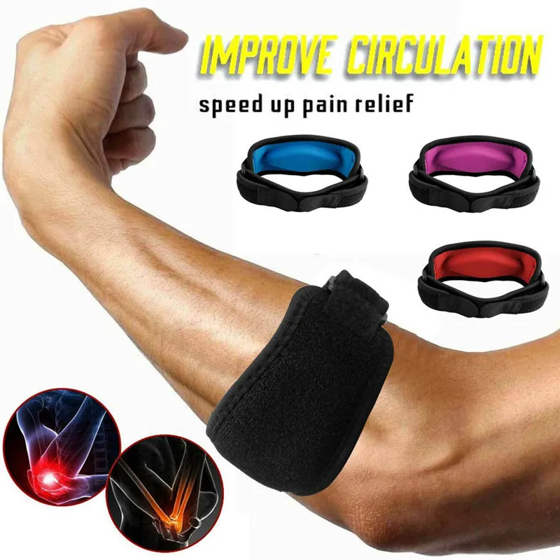 Adjustable Arm Brace Support Elbow Band Wrap Bandage Strap Joint Pain Relief Elbow Protector Forearm Pads Guard for Tennis Golf elbow brace,elbow strap,elbow pads