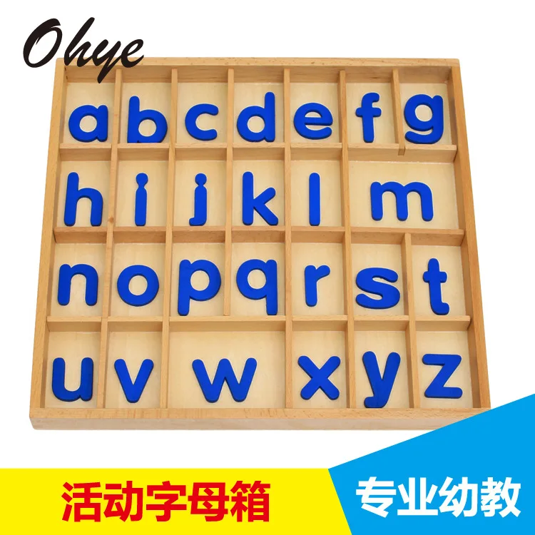 

Montessori Language Professional Edition Activity zi mu xiang Kindergarten Wooden Educational Toys