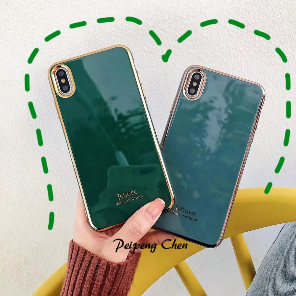 Роскошный чехол для iPhone X XS 8 7 6 s Plus Capinhas Ультратонкий Мягкий силиконовый из ТПУ XR