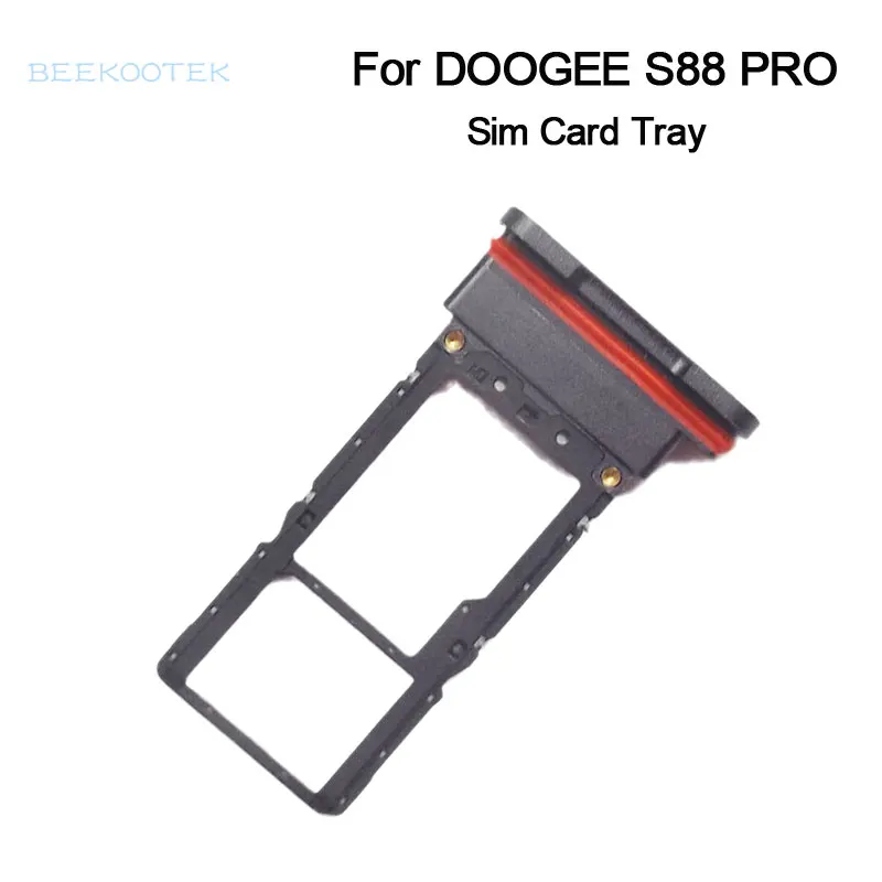 Nuova Parte Di Ricambio Originale Dello Slot Del Vassoio Del Supporto Della Scheda Sim Doogee S88 Pro Per Smartphone Doogee S88 Pro