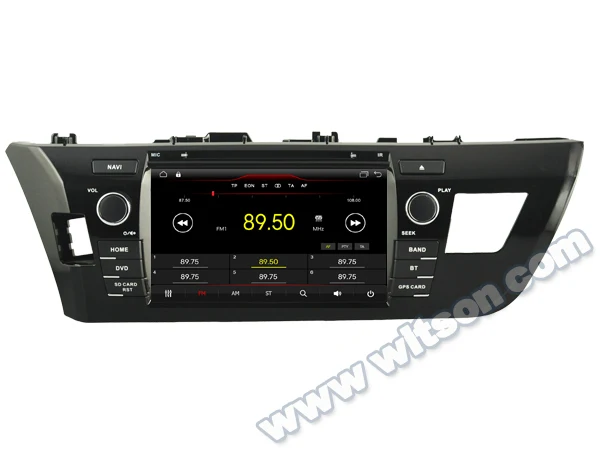 8&quot Android 10 OS Car DVD Multimedia GPS Radio for Toyota Corolla / Levin E160 2012-2017 with Play Auto Support | Автомобили и
