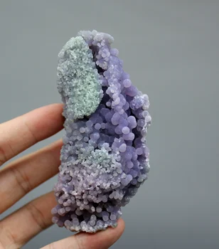 

BIG! 186g Natural Grape agate clusters mineral specimen stones and crystals healing crystals quartz free shipping