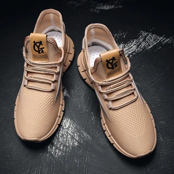 

Summer New Sneakers Mesh Casual Men Shoes 2020 Comfortable Man Loafers Shoe High Quality Black Tenis Masculino Zapatillas Hombre