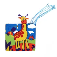 Livre en tissu du monde Animal, livre en tissu éducatif pour bébé, lapin, peut être lavé