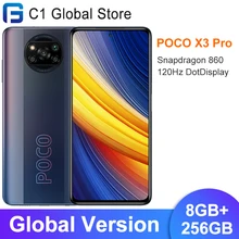 Global Version POCO X3 Pro 8GB 256GB Smartphone   5160mAh 33W Fast Charging NFC Snapdragon 860 NFC  6.67” 120Hz+FHD+ DotDisplay
