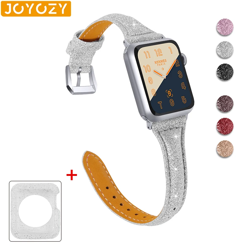 Модные Смарт часы Joyozy классический кожаный ремешок для apple watch 38 мм 40 42 44 iWatch серии