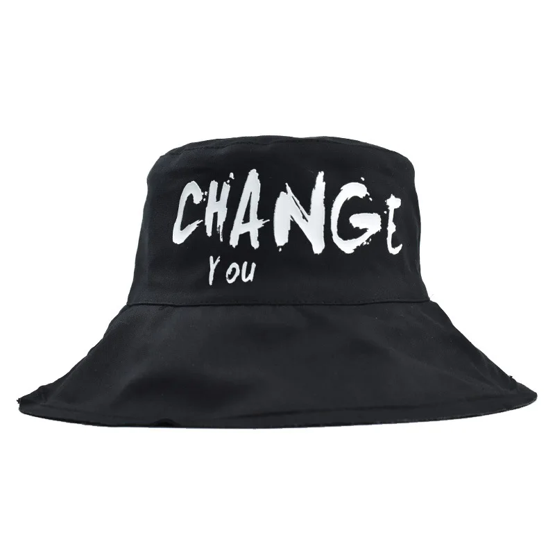 Модная шапка в стиле хип-хоп Двусторонняя одежда Рыбацкая для мужчин и женщин