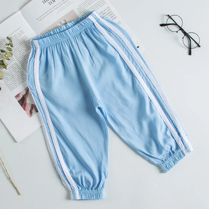 

[Businessman Section] Children 2019 Summer New Style Stripes Anti-mosquito Capris