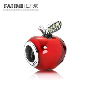 

FAHMI 100% 925 Sterling Silver 1:1 Authentic 791572EN73 Sneeuwwitjes appel Bracelet Original Women Jewelry