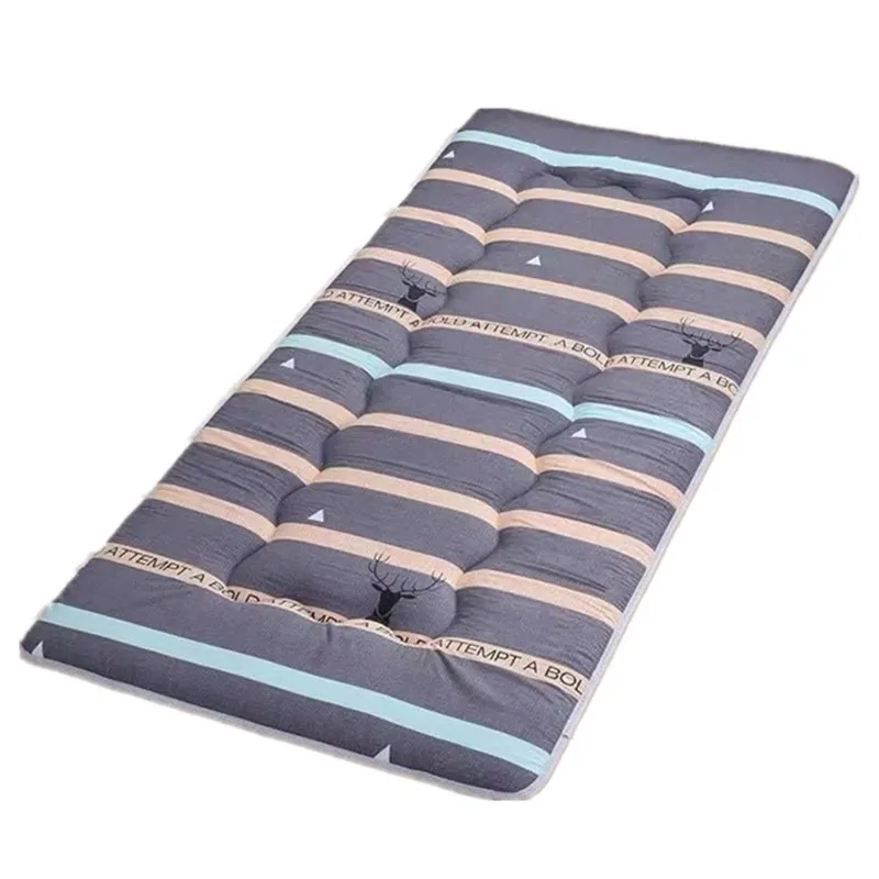 

3cm thick 90x200cm Bed Cotton Cushion Suede Mattress 1kg weight Outdoor Camp Floor Thick Mattress dormitory Home Mattress B579