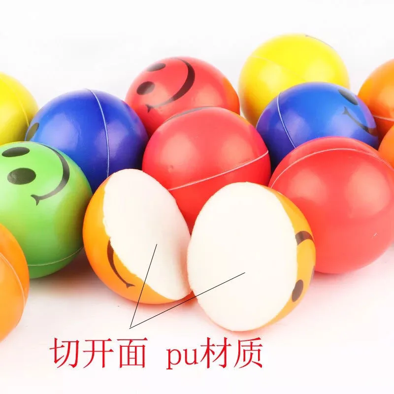12 шт./Лот игрушка смайлик диаметром 63 мм|pu ball|ball 5cmball ball |