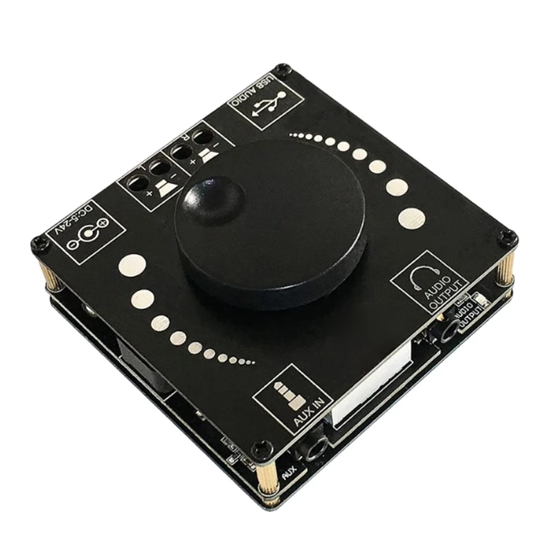 Цифровой усилитель мощности NEW-50WX2 Bluetooth 5 0 класса D 10 Вт-200 Вт HiFi стерео TPA3116D2 USB