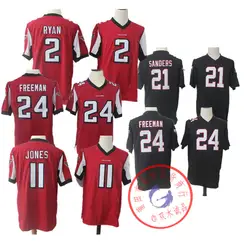 Джерси Оптовая продажа: Atlanta Falcons 11 JONES 24 Freeman Регби Джерси Внешняя торговля