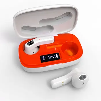 

H22t Bluetooth earphone Headset In-ear Stereo Noise Reduction Earphone With LED Touch Digital Display Display