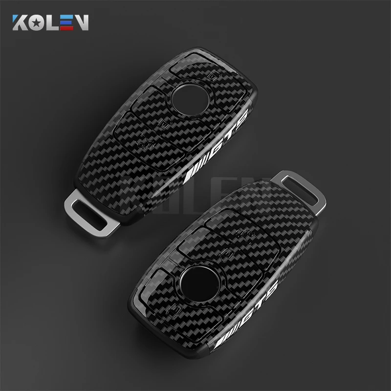 Genuine Carbon Fiber Smart Key Fob Case Mercedes-Benz EQC