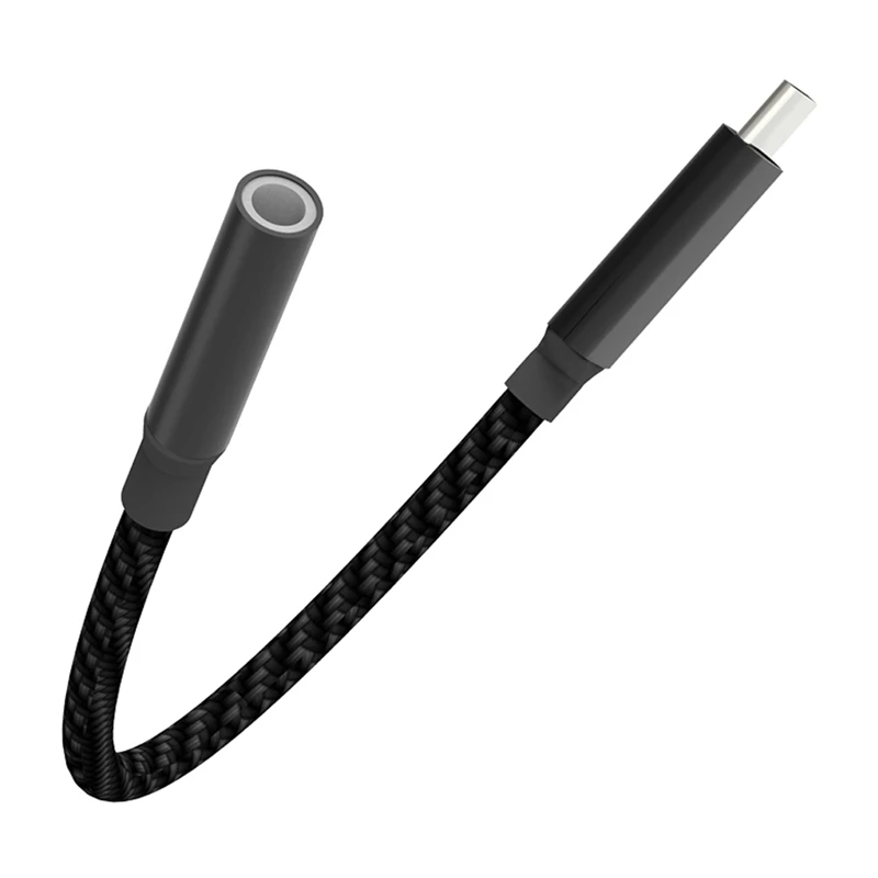 Кабель Переходник USB C на 3 5 мм разъем для наушников Hi Fi ЦАП чип USBC Тип к разъему TRRS