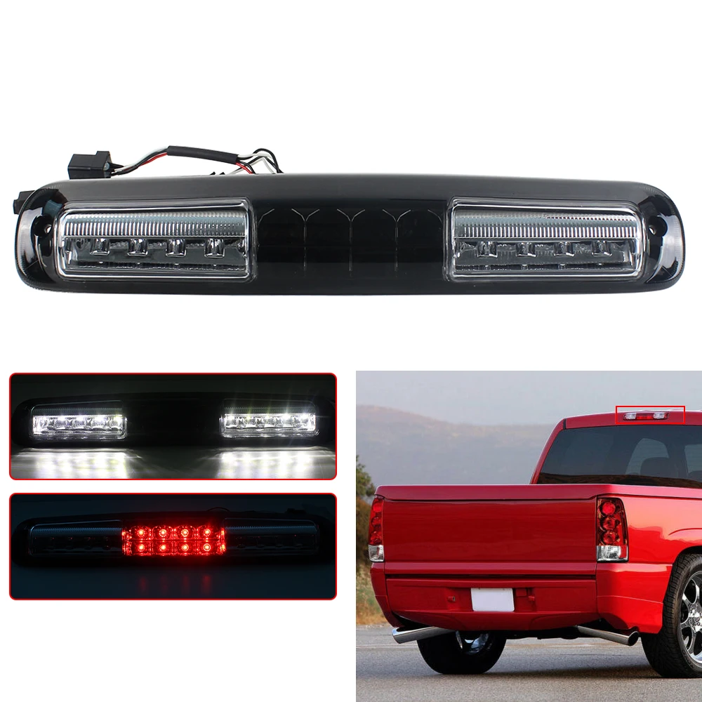 New 3RD LED Tail Brake Cargo Light Led 3rd Third Rear Roof Stop Bar for Chevy Silverado 1999-2006 GMC Sierra | Автомобили и